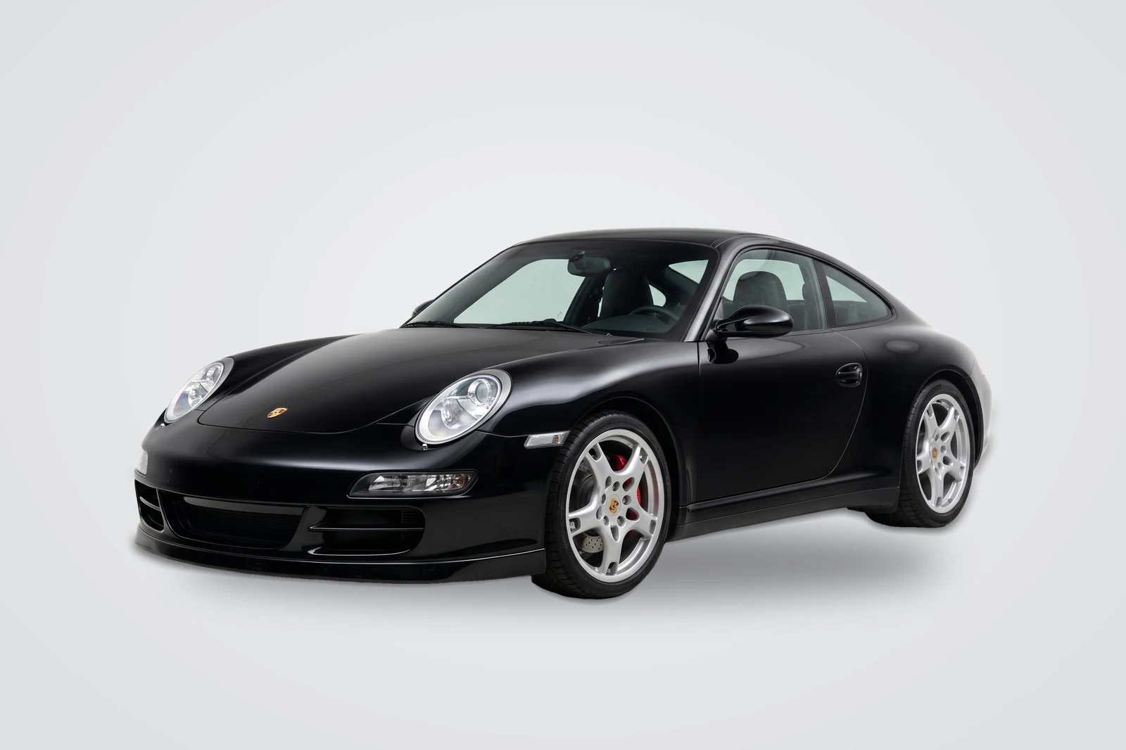 Svart Porsche 911 Carrera 4S (997) fra 2006